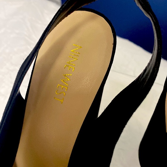 Nine West Luciano style heeled suede shoes - Picture 2 of 4